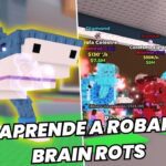 Aprende a robar brainrots en Roblox